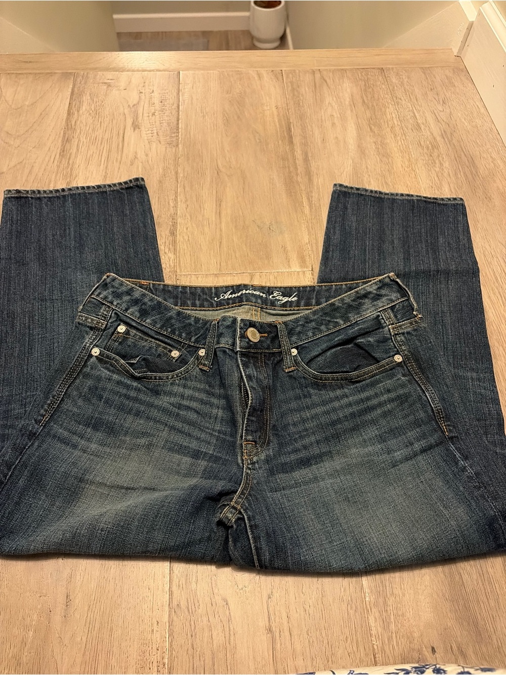 American Eagle Outfitters Dark Blue Women's Jeans